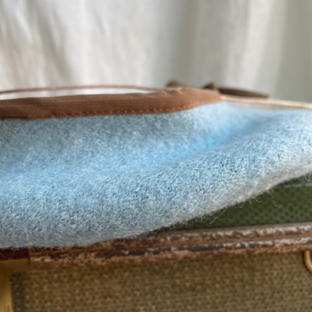 Quintessence - Beret Côme - laine bouillie bleu ciel