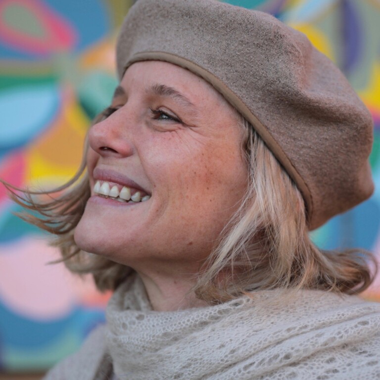 Quintessence - Beret Côme - laine bouillie camel clair