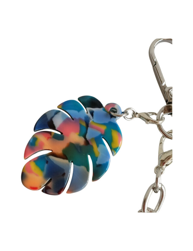 L'Atelier de Patricia - Box bijoux sac et porte - clés Tropical Charme