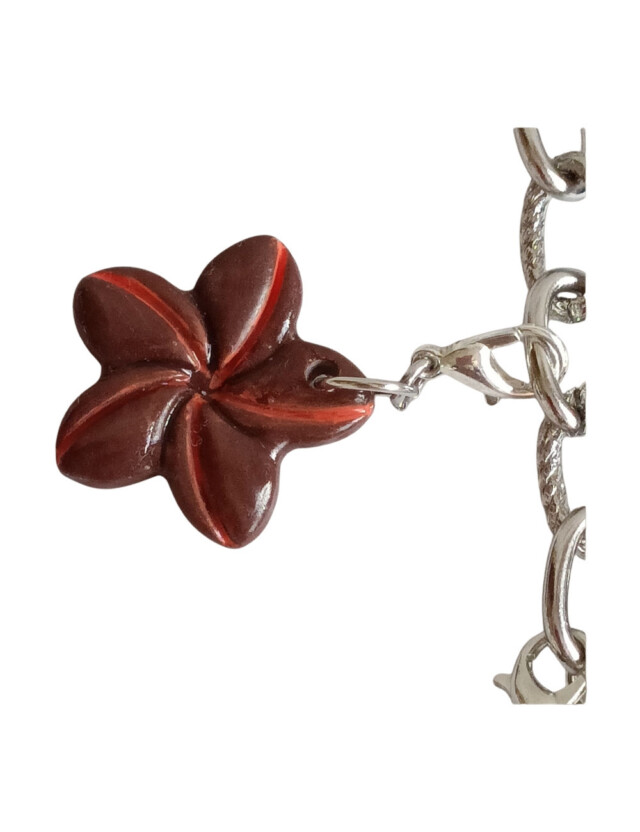 L'Atelier de Patricia - Box bijoux sac et porte - clés Tropical Charme