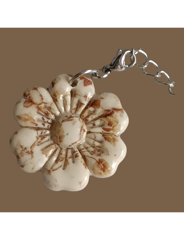 L'Atelier de Patricia - Box bijoux sac et porte clés teckel Fleurissent