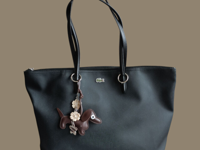 L'Atelier de Patricia - Box bijoux sac et porte clés teckel Fleurissent