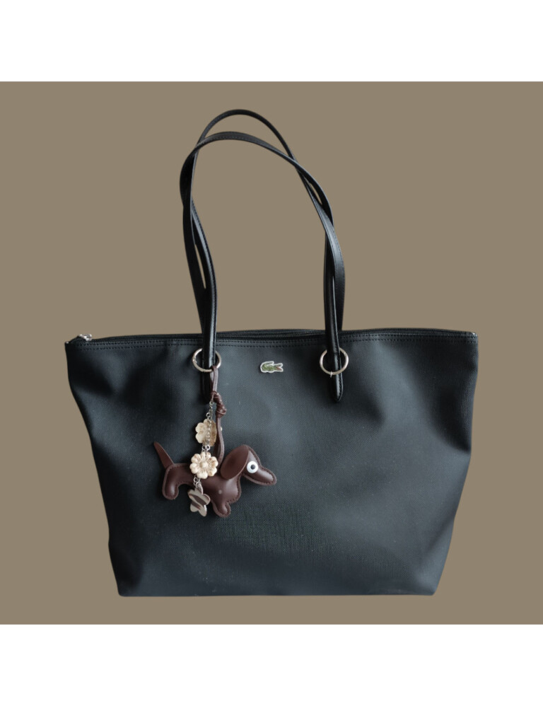 L'Atelier de Patricia - Box bijoux sac et porte clés teckel Fleurissent