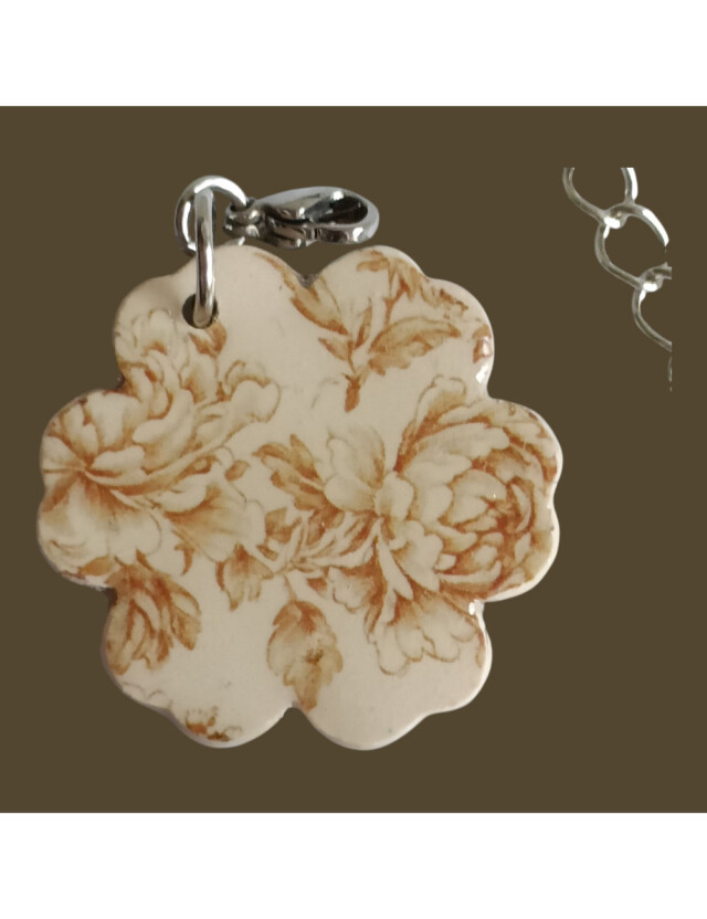 L'Atelier de Patricia - Box bijoux sac et porte clés teckel Fleurissent