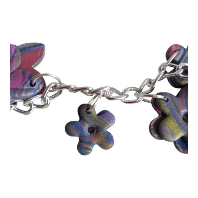 L'Atelier de Patricia - Box bijoux de sac et porte - clés oiseaux arc-Oiseau Arc-en-Ciel