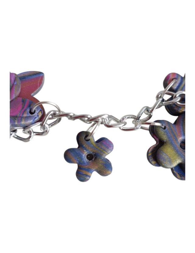 L'Atelier de Patricia - Box bijoux de sac et porte - clés oiseaux arc-Oiseau Arc-en-Ciel