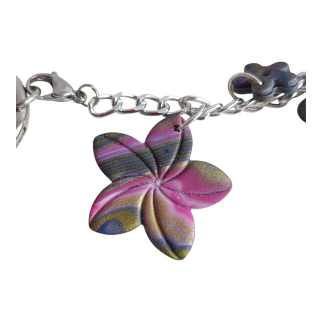 L'Atelier de Patricia - Box bijoux de sac et porte - clés oiseaux arc-Oiseau Arc-en-Ciel