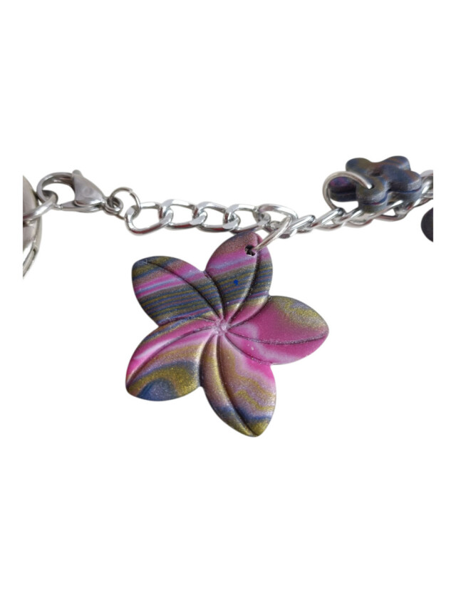 L'Atelier de Patricia - Box bijoux de sac et porte - clés oiseaux arc-Oiseau Arc-en-Ciel