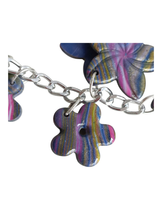 L'Atelier de Patricia - Box bijoux de sac et porte - clés oiseaux arc-Oiseau Arc-en-Ciel