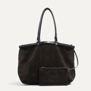 Bleu de Chauffe - Cabas Adèle – Marron Foncé