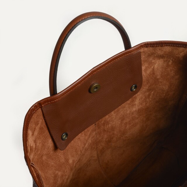 Bleu De Chauffe - Cabas Meline - Brun ambré