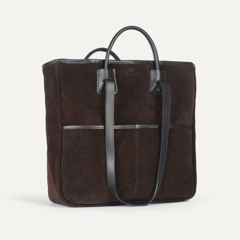 Bleu De Chauffe - Cabas Meline - Marron Foncé