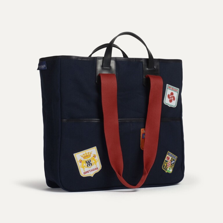 Bleu De Chauffe - Cabas Meline - Bleu Emblèmes