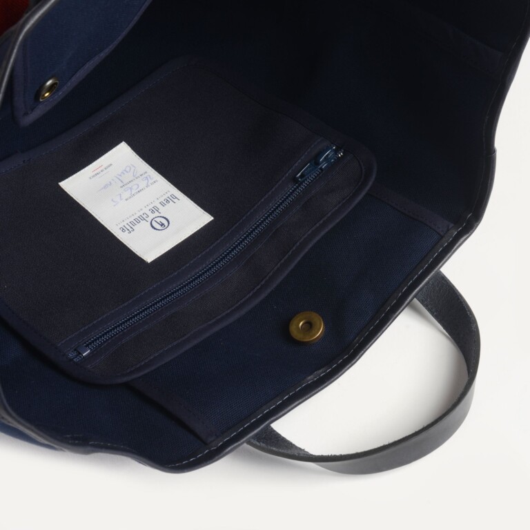 Bleu De Chauffe - Cabas Meline - Bleu Emblèmes