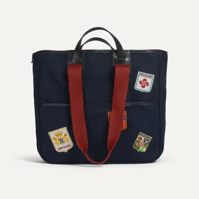 Bleu de Chauffe - Cabas Meline – Bleu Emblèmes