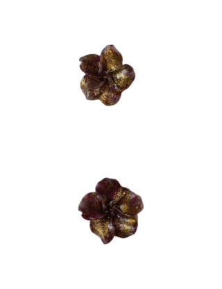 L’atelier de Patricia - Cache-Bouton -Fleur Scintillante