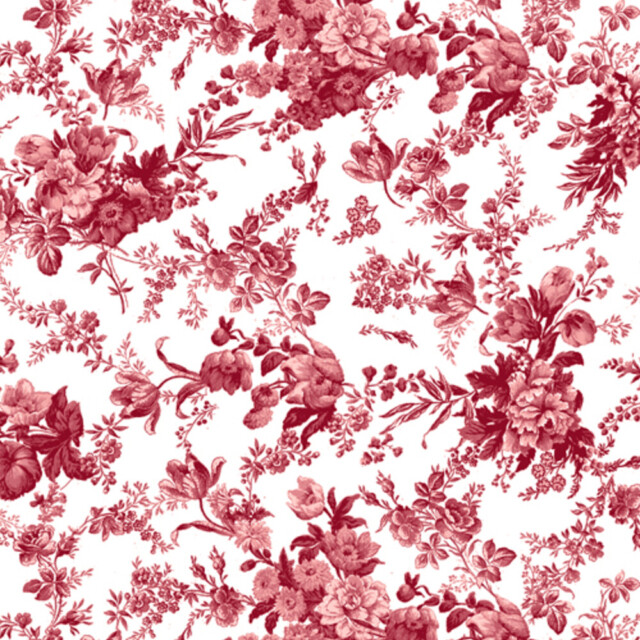 Fleurs Pois & Cie - Soutien-gorge sans armature 100% coton made in France - Rouge/Blanc