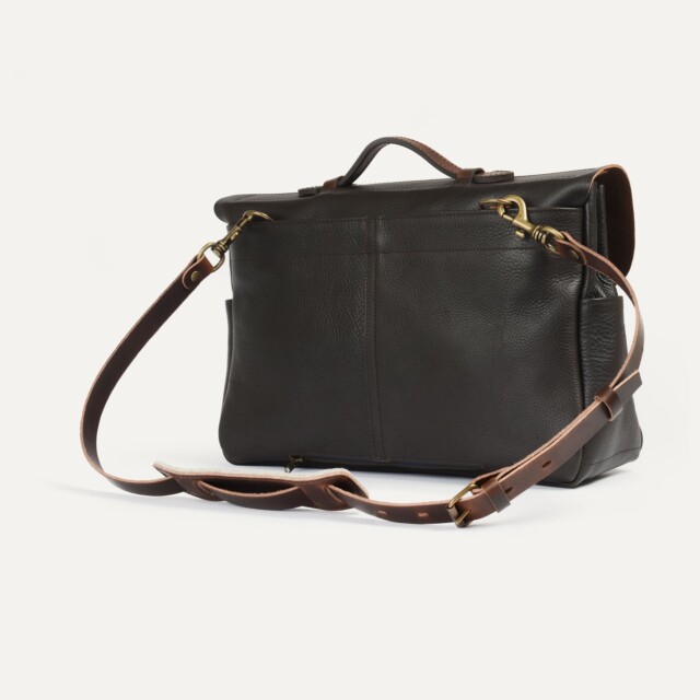 Bleu De Chauffe - Cartable Charles - Marron Brun
