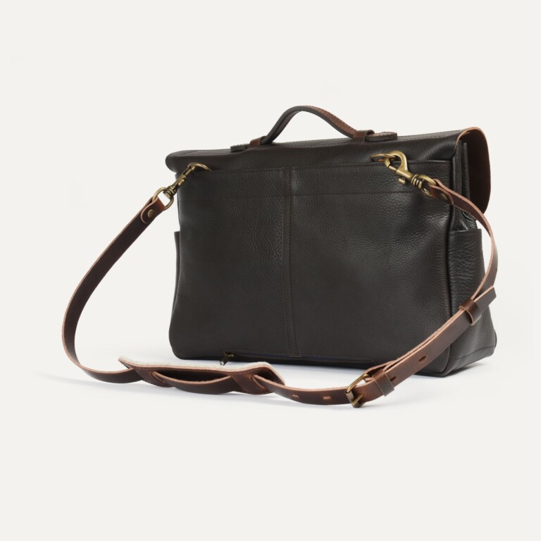 Bleu De Chauffe - Cartable Charles - Marron Brun