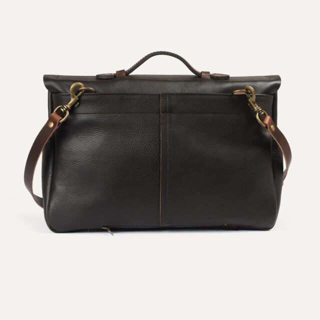 Bleu De Chauffe - Cartable Charles - Marron Brun