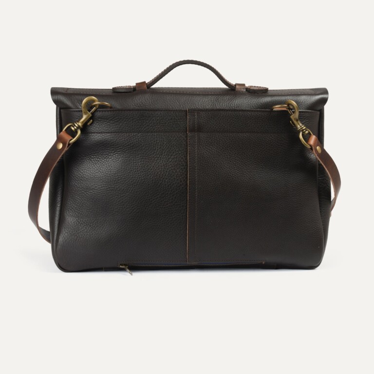Bleu De Chauffe - Cartable Charles - Marron Brun