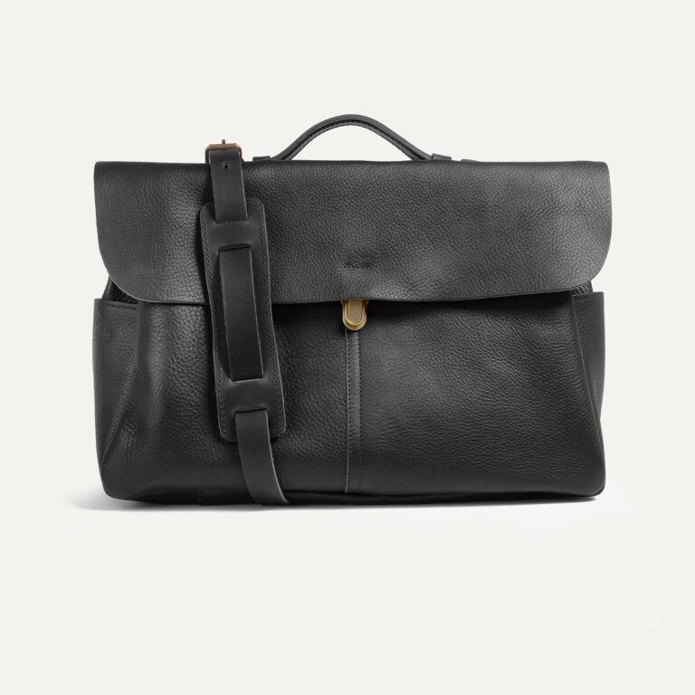Bleu De Chauffe - Cartable Charles - Noir