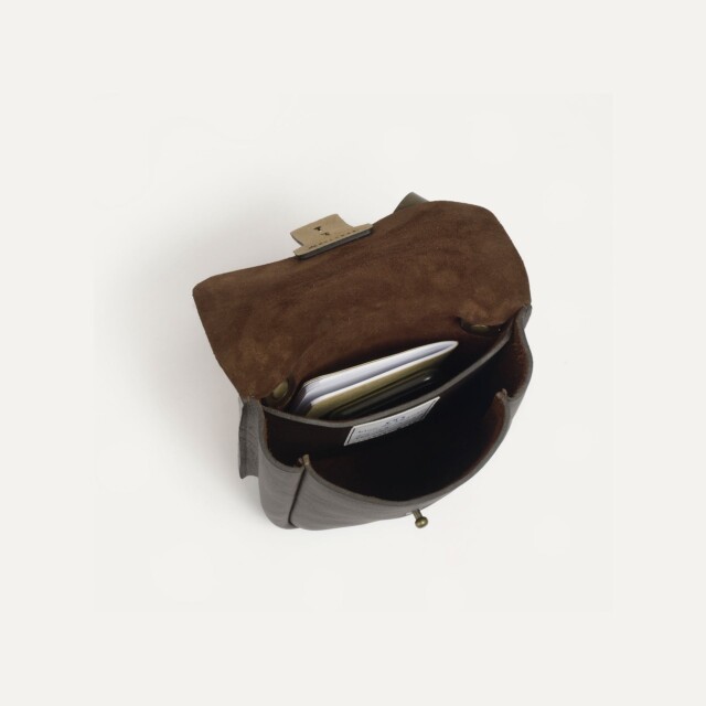 Bleu De Chauffe - Cartouchière Cartel - Marron brun