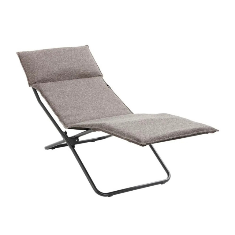 LAFUMA MOBILIER - Chaise longue LAFUMA MOBILIER Transalounge Niksen intérieur - 2 coloris