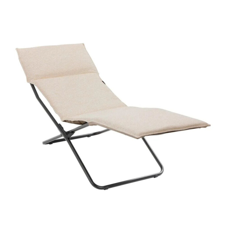 LAFUMA MOBILIER - Chaise longue LAFUMA MOBILIER Transalounge Niksen intérieur - 2 coloris