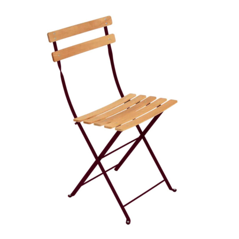 FERMOB - Chaise pliante FERMOB Bistro bois métal - 26 coloris