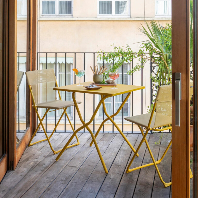 LAFUMA MOBILIER - Chaise pliante LAFUMA MOBILIER Balcony Batyline - 2 coloris