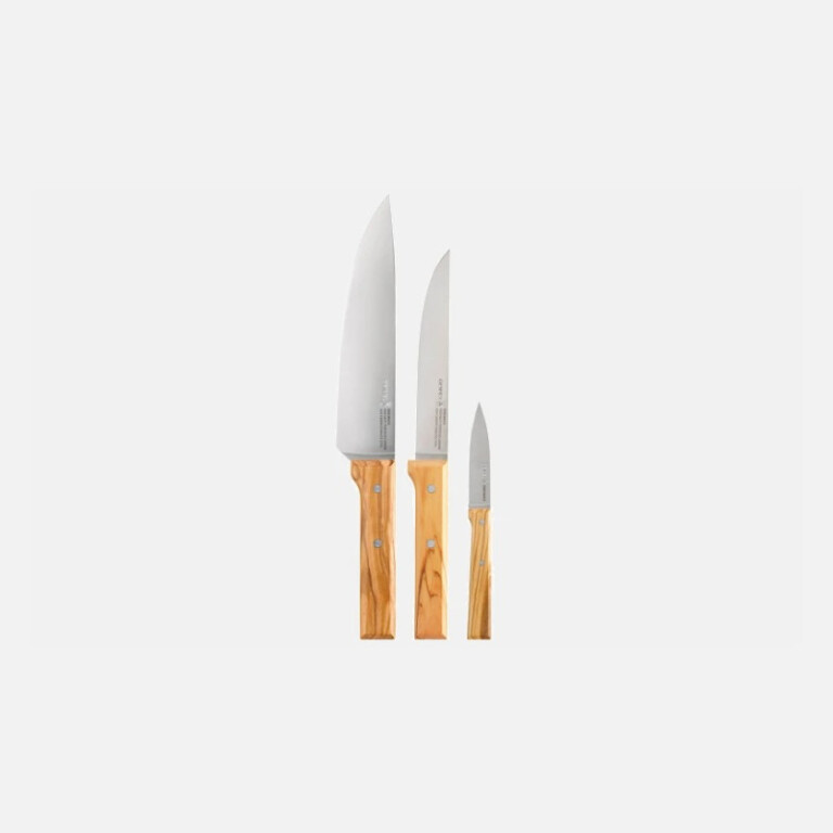 OPINEL - Coffret de 3 couteaux OPINEL Parallèle Trio Olivier