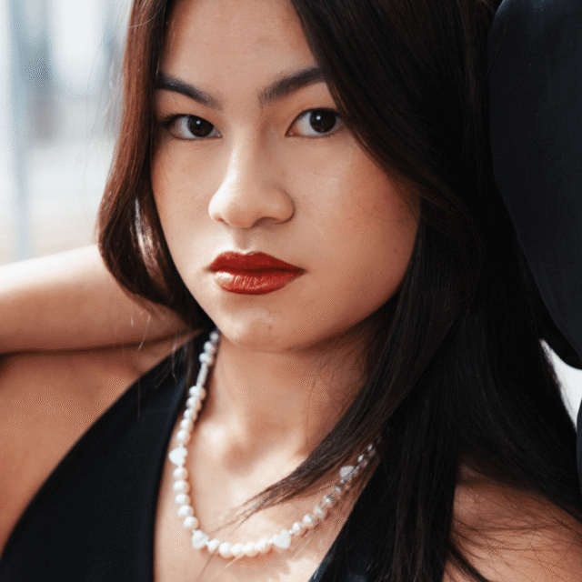 NEIJE - Collier Montmartre Perles de Culture et Nacre Coeurs – 50 cm + extension de 5 cm