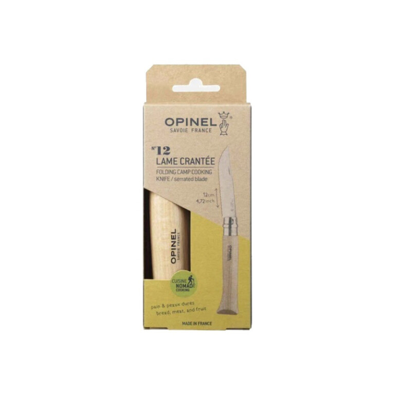 OPINEL - Couteau cranté pliant OPINEL n°12