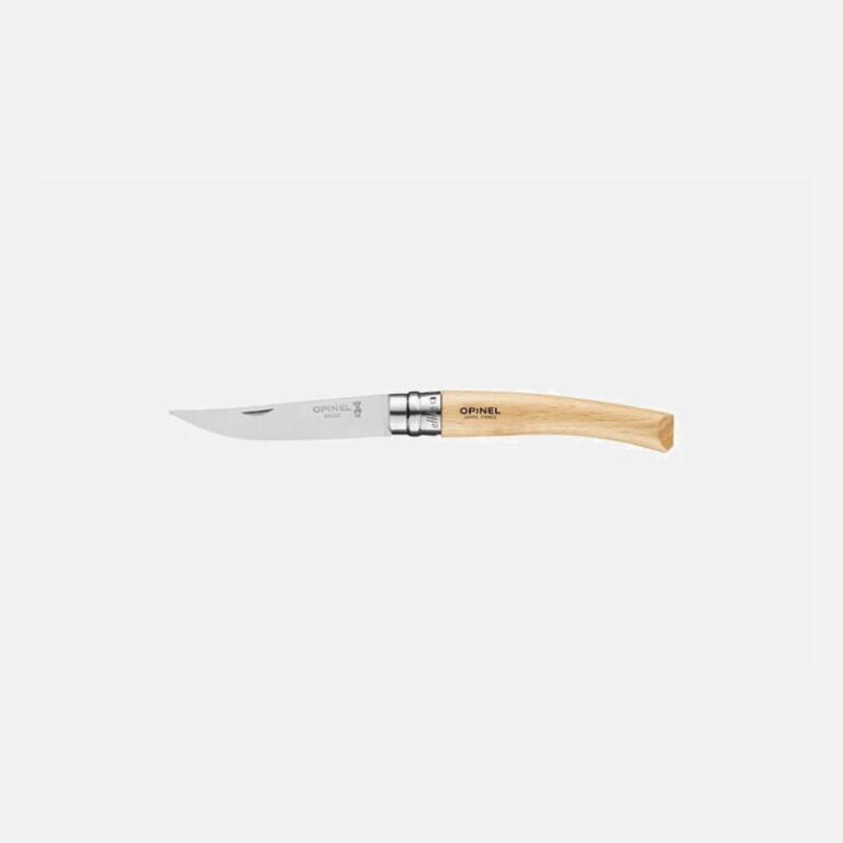 OPINEL - Couteau pliant OPINEL Effilé Hêtre - 4 tailles au choix (n°8