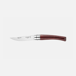 Opinel - Couteau pliant OPINEL Effilé Padouk lame Poliglace – 4 tailles au choix (n°8, n°10, n°12 et n°15)