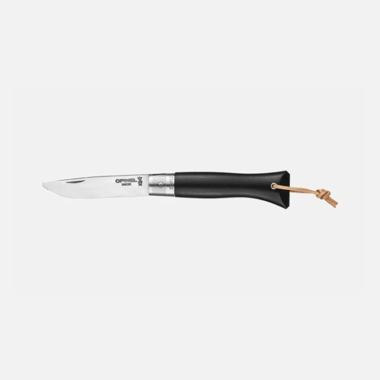couteau pliant opinel neo6 systeme opiflex ebene OPINEL - Couteau pliant OPINEL Néo6 système Opiflex Ebène