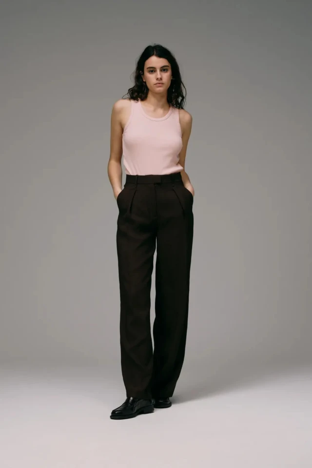 Tricots Marcel - Débardeur Femme Marcel Signature – Rose