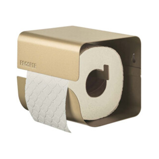 Dérouleur papier-toilette à fixer Sable par la marque Prosper la poubelle française Prosper la poubelle française - Dérouleur papier-toilette à fixer Sable