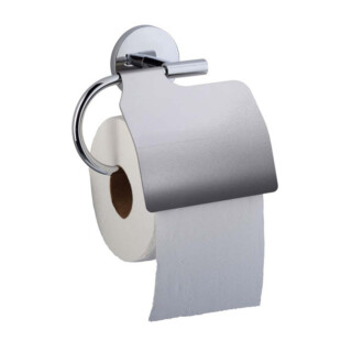 Prosper la poubelle française - Dérouleur papier toilette Gris Galet