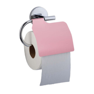 Dérouleur papier toilette Rose Dragée par la marque Prosper la poubelle française Prosper la poubelle française - Dérouleur papier toilette Rose Dragée