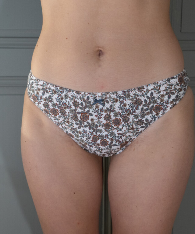 Fleurs Pois et Cie - Culotte 100% coton made in France – Rouge/Bleu/Marron/Doré