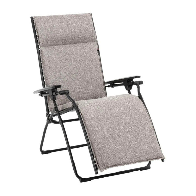 LAFUMA MOBILIER - Fauteuil matelassé relax zéro gravité LAFUMA MOBILIER Evolution Niksen - 2 coloris
