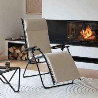 LAFUMA Mobilier - Fauteuil matelassé relax zéro gravité LAFUMA MOBILIER Evolution Niksen  2 coloris