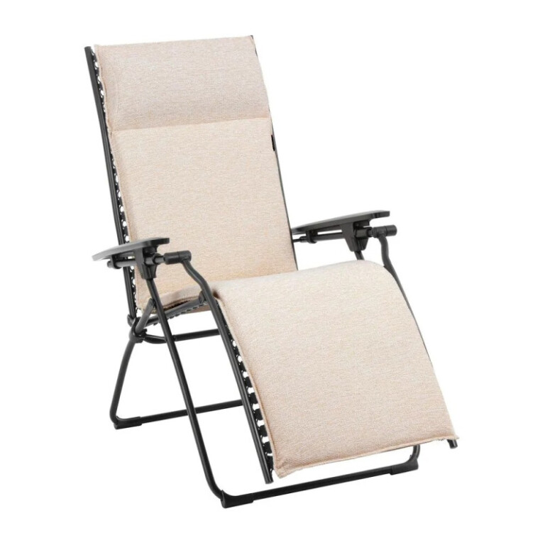 LAFUMA MOBILIER - Fauteuil matelassé relax zéro gravité LAFUMA MOBILIER Evolution Niksen - 2 coloris