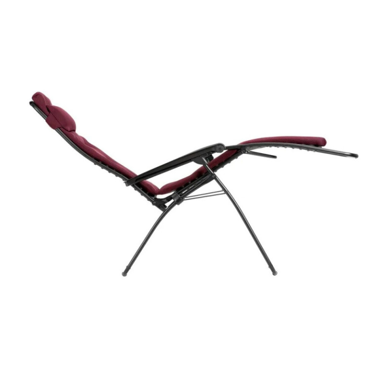 LAFUMA MOBILIER - Fauteuil matelassé relax zéro gravité LAFUMA MOBILIER Rsx Clip XL AC AirComfort - 4 coloris