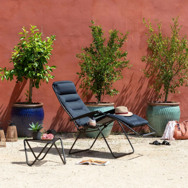 LAFUMA MOBILIER - Fauteuil matelassé relax zéro gravité LAFUMA MOBILIER Rsx Clip XL AC AirComfort - 4 coloris