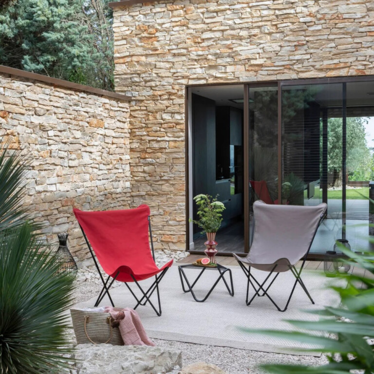LAFUMA MOBILIER - Fauteuil relax zéro gravité LAFUMA MOBILIER R clip Batyline Miel