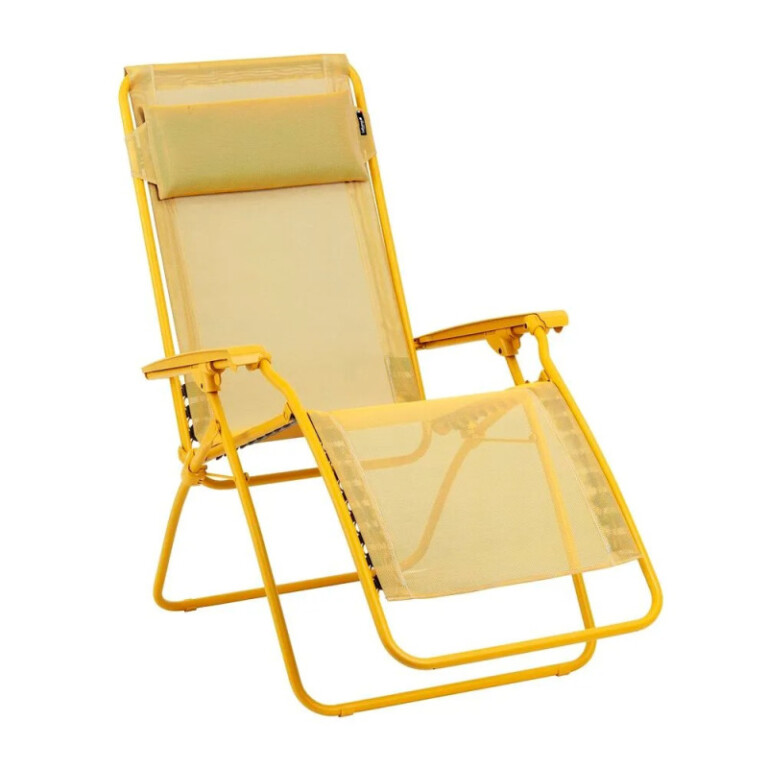 LAFUMA MOBILIER - Fauteuil relax zéro gravité LAFUMA MOBILIER R clip Batyline Miel