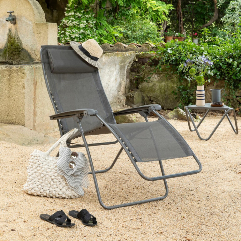 LAFUMA MOBILIER - Fauteuil relax zéro gravité LAFUMA MOBILIER Rsxa Clip Batyline - 4 coloris
